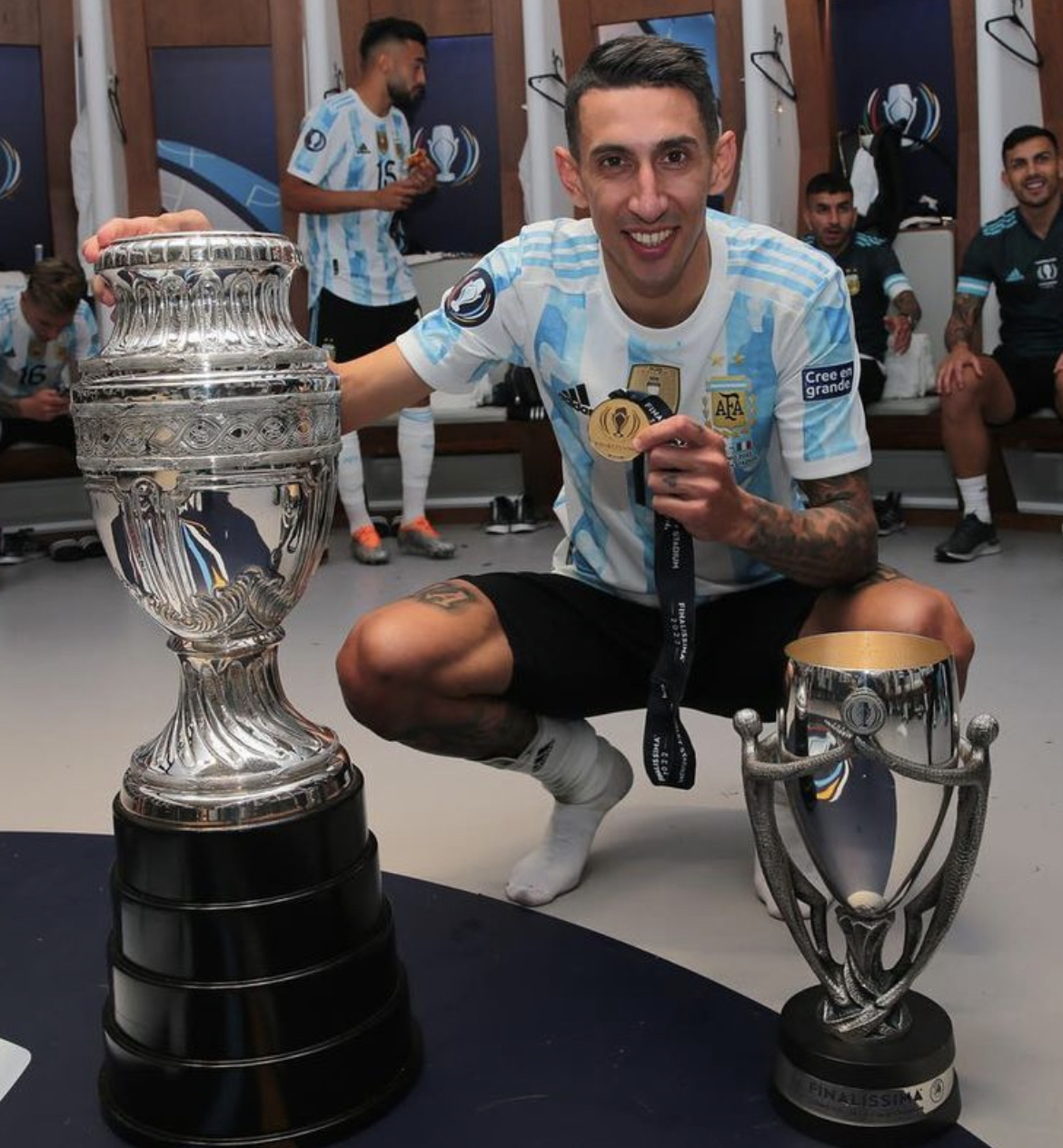 包含美国力克德国，迪马利亚高光表现的词条